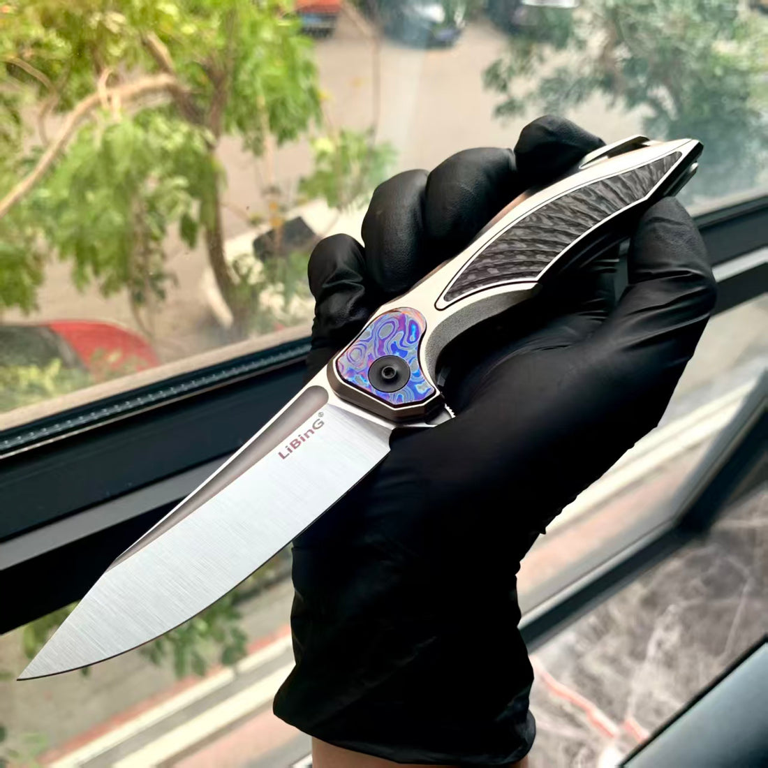 LIBing Knives Grey Shark
